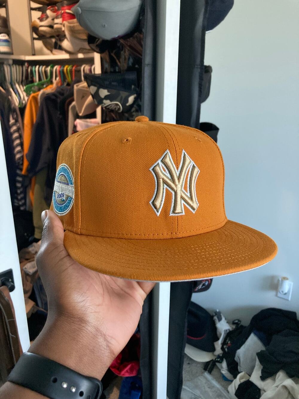 New York Yankees new era fitted hat size 7 1/2